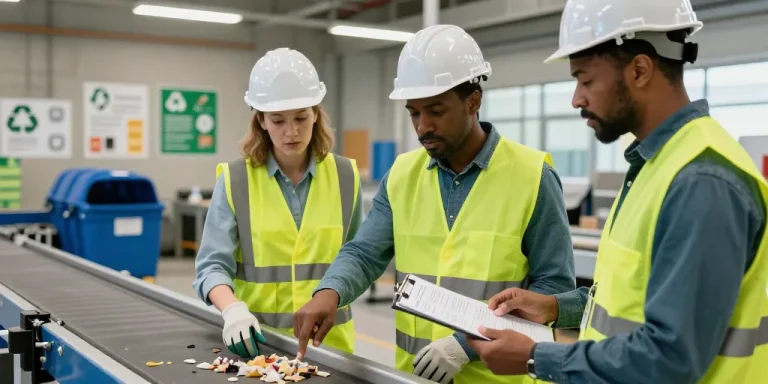 travailler dans une déchetterie