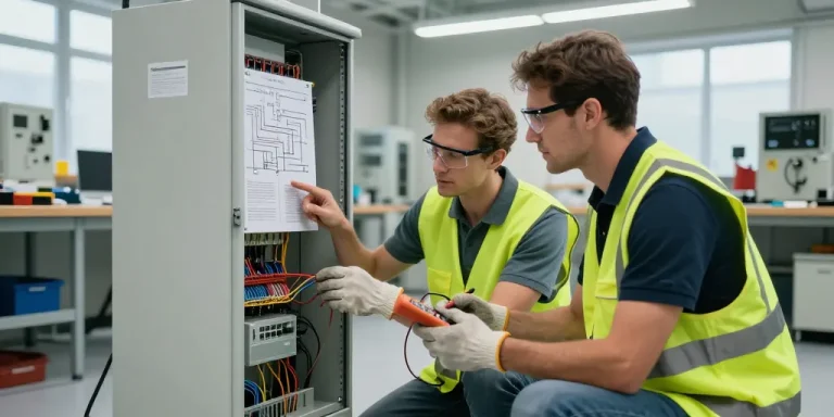 electricien de maintenance