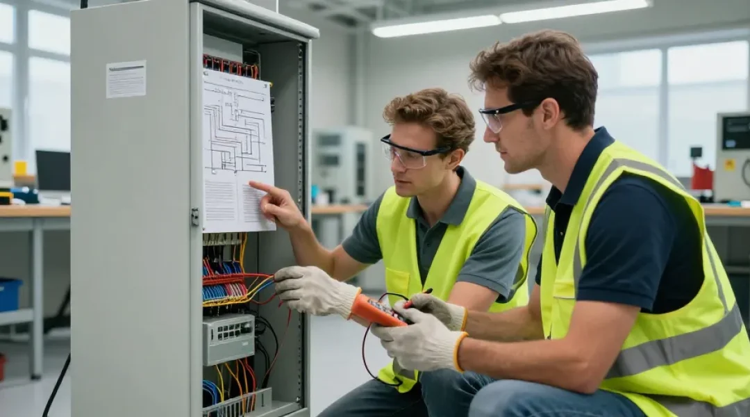 electricien de maintenance