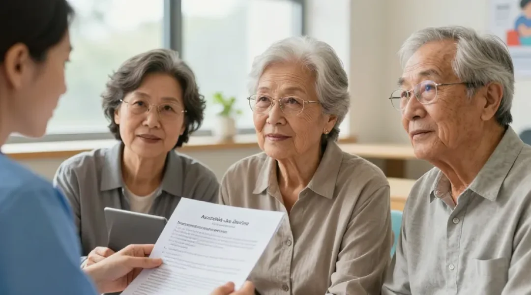 metier avec personne agée