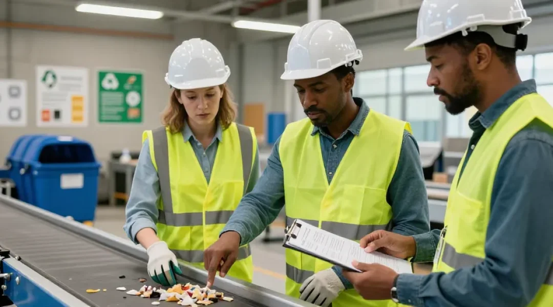 travailler dans une déchetterie